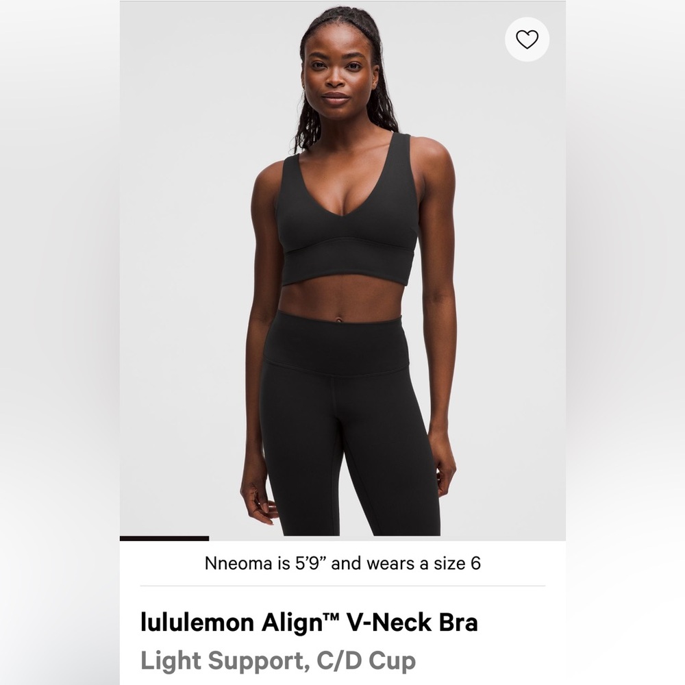 Lululemon align bra